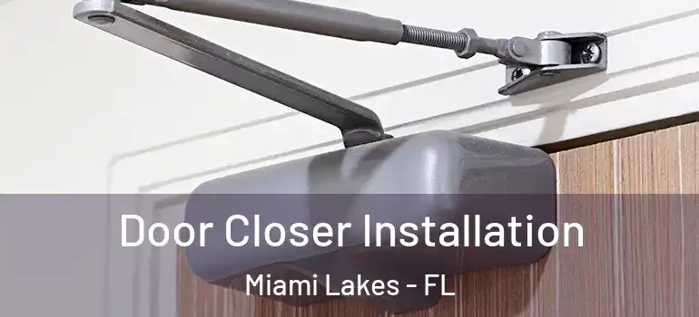  Door Closer Installation Miami Lakes - FL