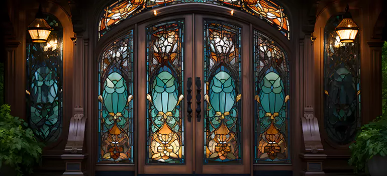 Wrought Iron Storm Door in Miami Lakes, FL