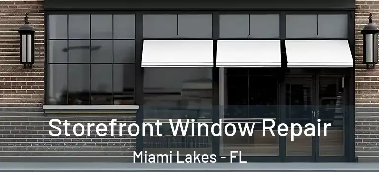  Storefront Window Repair Miami Lakes - FL